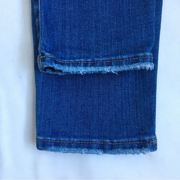Madewell 9” Mid Rise Skinny Blue Denim Jeans 26 - Picture 10 of 17